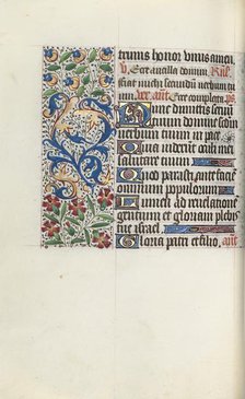 Book of Hours (Use of Rouen): fol. 78v, c. 1470. Creator: Master of the Geneva Latini (French, active Rouen, 1460-80).