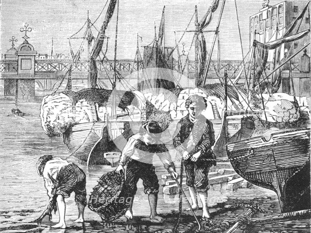 The Thames at Low Water, 1897.