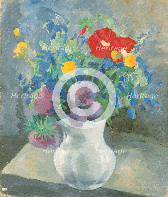 'Flowers', 1925.  Artist: Petr Savvic Utkin