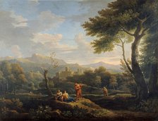 Italian landscape, between 1682 and 1749. Creator: Jan Frans van Bloemen.
