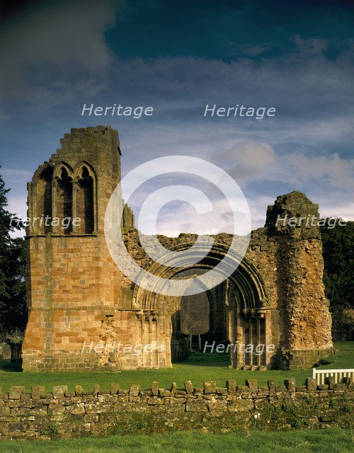 West front, Lilleshall Abbey, Shropshire, 1990. Artist: Unknown