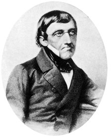 Karl Ernst von Baer (1792-1876), Estonian-born German naturalist and embryologist. Artist: Unknown
