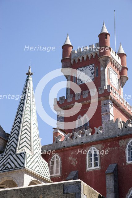 Pena National Palace, Sintra, Portugal, 2009. Artist: Samuel Magal