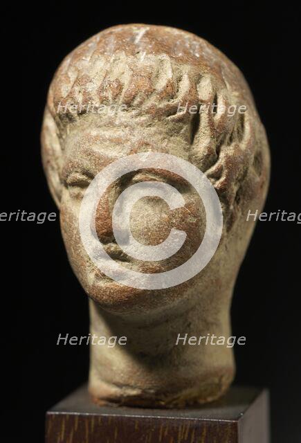 Head of a Youth, 1st-2nd century CE. Creator: Unknown.