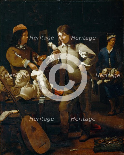 In the Studio, 1652. Creator: Michiel Sweerts.