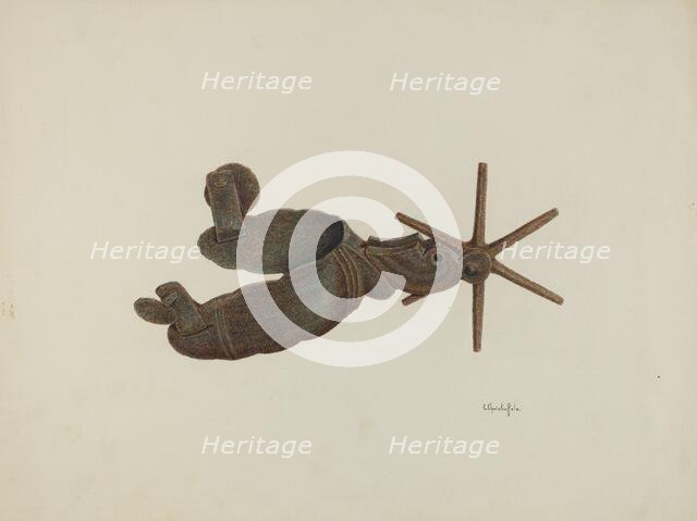 Spur, c. 1941. Creator: Cornelius Christoffels.