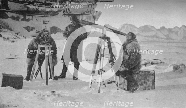 'Observing The Eclipse of the Sun', 6th April 1894, 1897. Artist: Unknown.