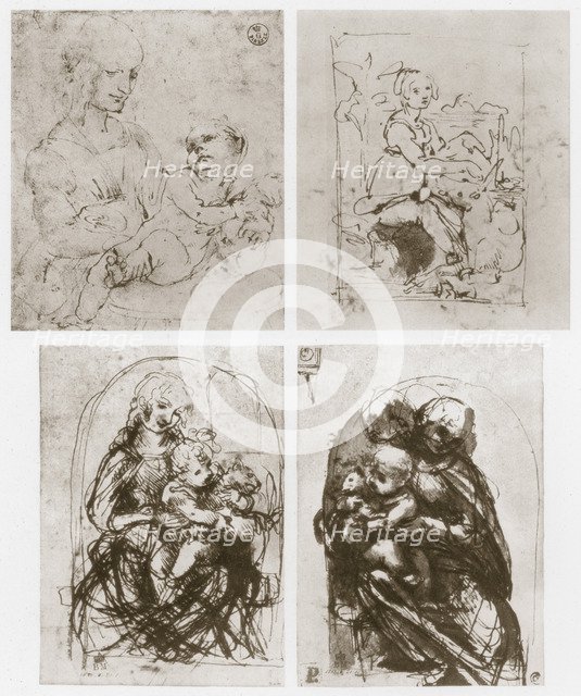 'Madonna', 15th century.  Artist: Leonardo da Vinci