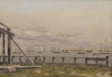 View from the Lime-kilns in Copenhagen, 1825. Creator: CW Eckersberg.