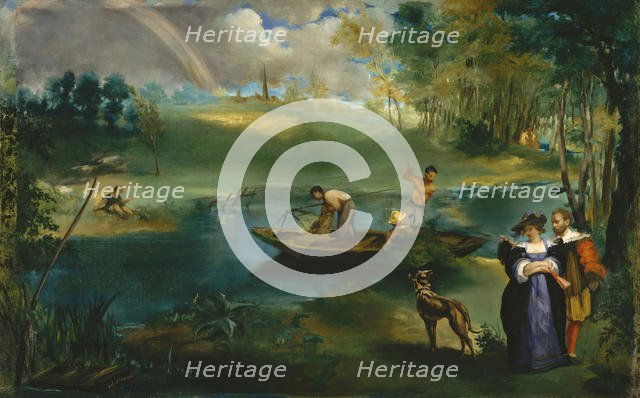 Fishing, ca. 1862-63. Creator: Edouard Manet.