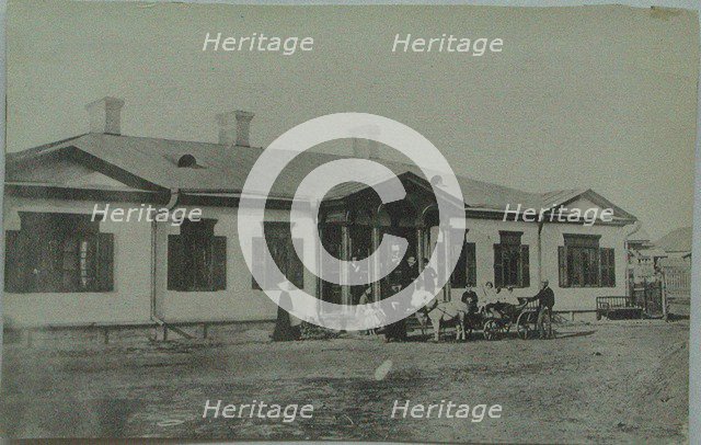 The House of Pyotr Ilyich Tchaikovsky in Kamenka, where he worked in 1860-1870s, 1870s.