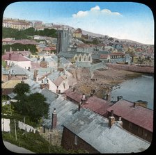 St Ives, Cornwall, late 19th or early 20th century.  Artist: Church Army Lantern Department
