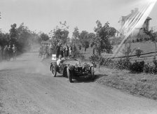 Bugatti Type 37, Bugatti Owners Club Hill Climb, Chalfont St Peter, Buckinghamshire, 1935. Artist: Bill Brunell.