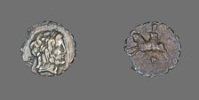 Denarius Serratus (Coin) Depicting the God Jupiter, about 81 BCE. Creator: Unknown.