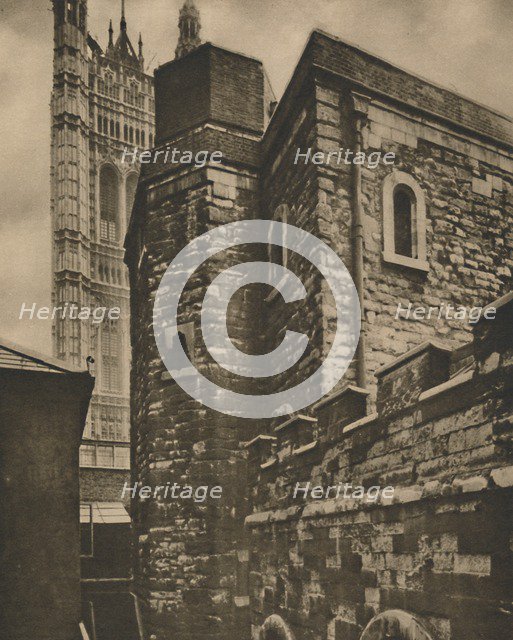 'The Jewel Tower, Westminster, Surviving from Very Early London', c1935. Creator: Joel.