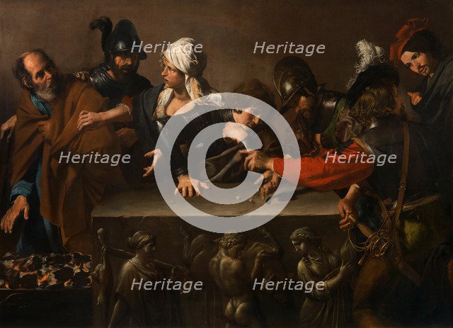 The Denial of Saint Peter, c. 1616-1617.