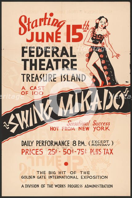Swing Mikado, [193-]. Creator: Unknown.