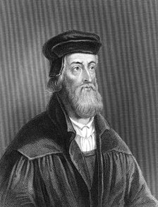John Wycliffe, 14th century English religious reformer, 1882. Artist: Unknown