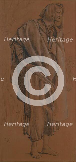 Study for 'The Star of Bethlehem', 1875-1899. Creator: Sir Edward Coley Burne-Jones.