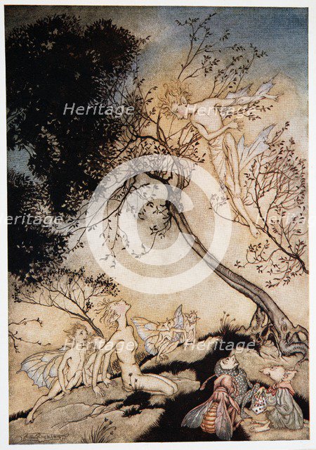 Go bring the rabble, O'er whom I give thee power, here to this place, Frontispiece, 1926.