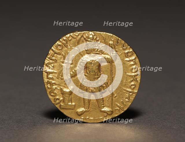 Coin of Kushan King Vasudeva I, c. AD 142/145-174/177. Creator: Unknown.