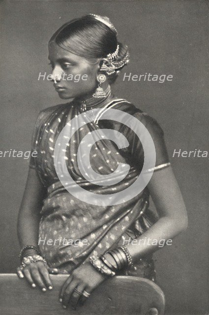 'Tamulin mit Schmuck', 1926. Artist: Unknown.