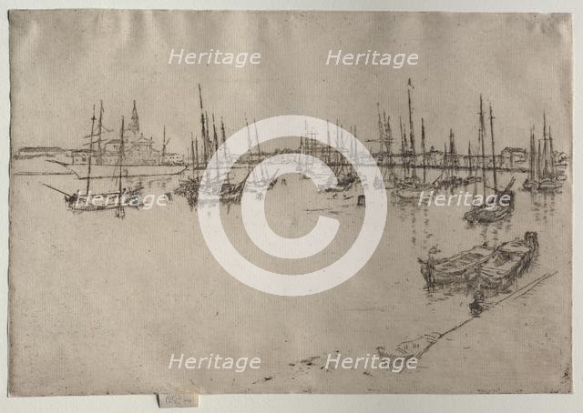 San Giorgio, Venice, 1886. Creator: James McNeill Whistler (American, 1834-1903).