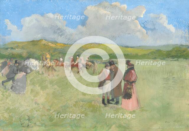 The Race Track, c. 1891. Creator: Jean Louis Forain.