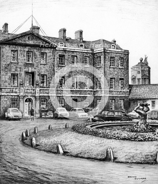 Redcliffe Infirmary, Oxford, c1950-1970.Artist: Graham Clilverd