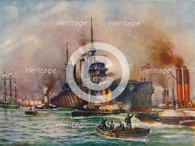 'Wounded but Victorious', c1916 (1919). Artist: Charles John De Lacy.