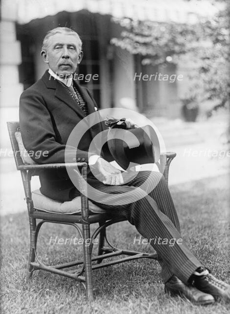 Belgian Mission To U.S. Baron Ludovic Moncheur, Head of Mission, 1917. Creator: Harris & Ewing.