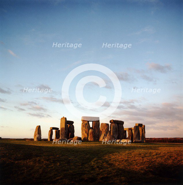 Stonehenge, Wiltshire. Artist: James O Davies.