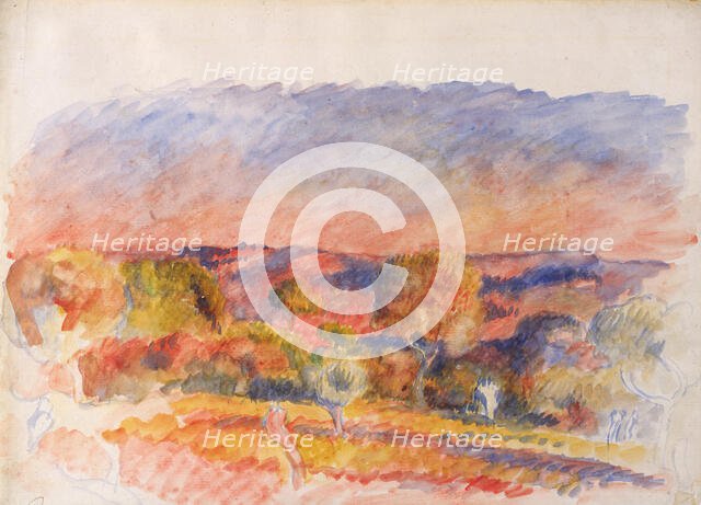 Landscape, 1889. Creator: Pierre-Auguste Renoir.