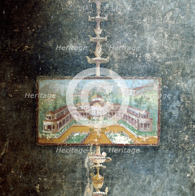 Fresco, Villa Vettii, Pompeii. c62-79 AD Creator: Unknown.