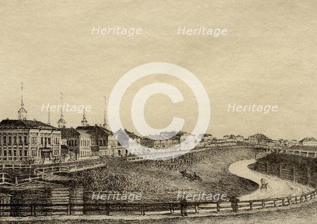 Bank of the Ushayka River, 1886. Creator: Pavel Mikhailovich Kosharov.