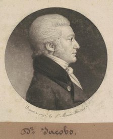 Dr. Jacobs, 1802. Creator: Charles Balthazar Julien Févret de Saint-Mémin.