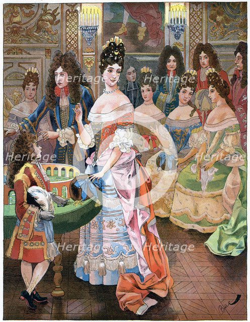 The old age of Louis XIV, c1920s Artist: Unknown