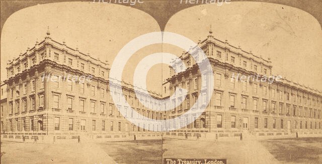 The Treasury, London, 1850s-1910s. Creator: Unknown.