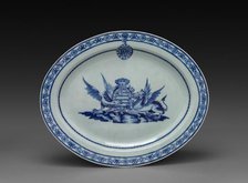 Platter, 1783. Creator: Unknown.