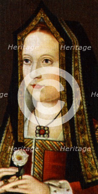 Elizabeth of York. Artist: Unknown