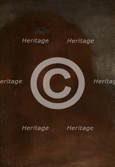 'A fair beauty' - head of a woman, 1870-1912.  Creator: Matthijs Maris.