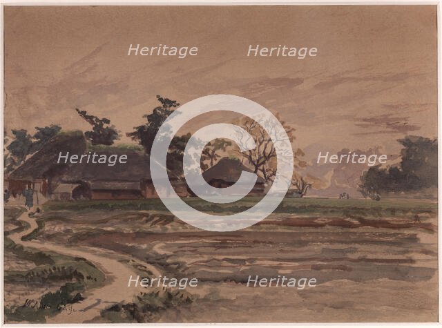 Landscape with Houses. Creator: Winckworth Allan Gay.
