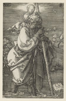 Saint Christopher facing to the Left, 1521.