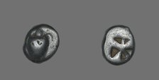 Stater (Coin) Depicting a Sea Turtle, 600-550 BCE. Creator: Unknown.