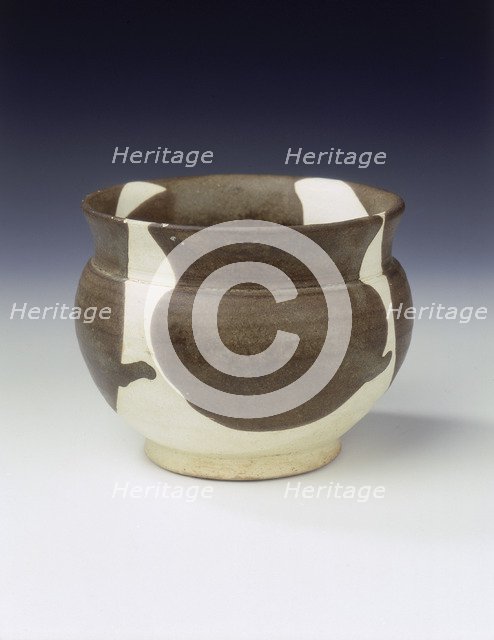 Yaozhou zhadou (slops jar), late Tang dynasty, China, 9th century. Artist: Unknown