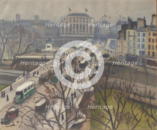 The Pont Neuf, 1937. Creator: Marquet, Pierre-Albert (1875-1947).