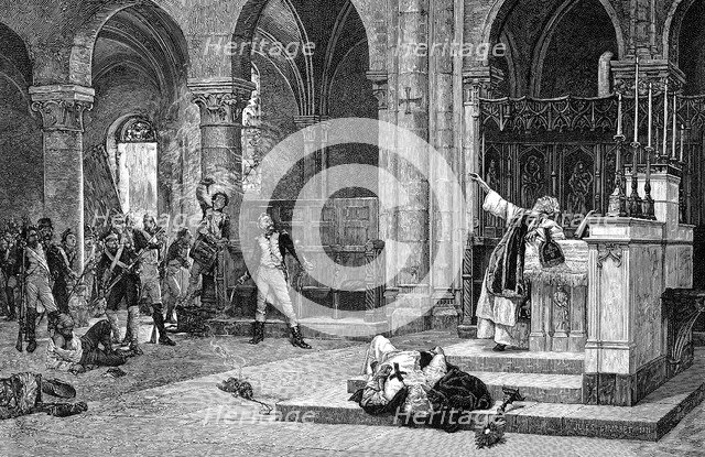 The Siege of Saragossa, 1881. Artist: Unknown