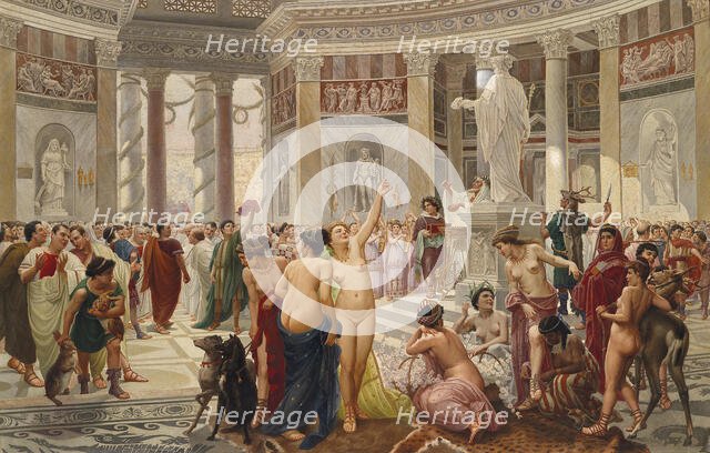 Floralia, 1899. Creator: Piatti, Prospero (1842-1902).