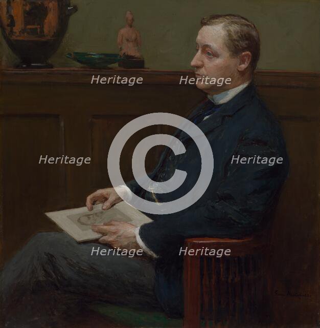 Portrait of Charles Lawrence Hutchinson, c. 1902. Creator: Gari Melchers.