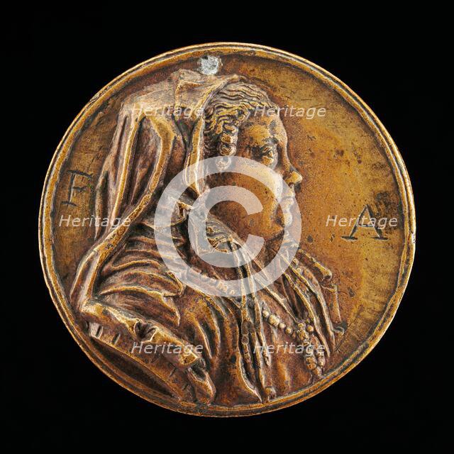 Elisabetta Scotti, Wife of Giovanni Alvise Gonfalanieri [obverse], 1552 or after. Creator: Pietro Paolo Galeotti.